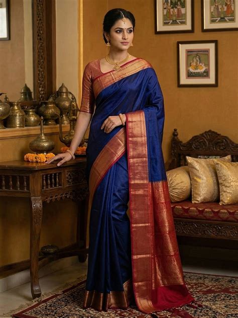 Woven Design Art Silk Saree – mbz.in