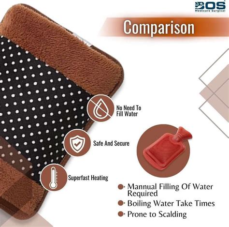 Bos Medicare Surgical Electric Pocket Warm Bag for Therapy Multicolor ...