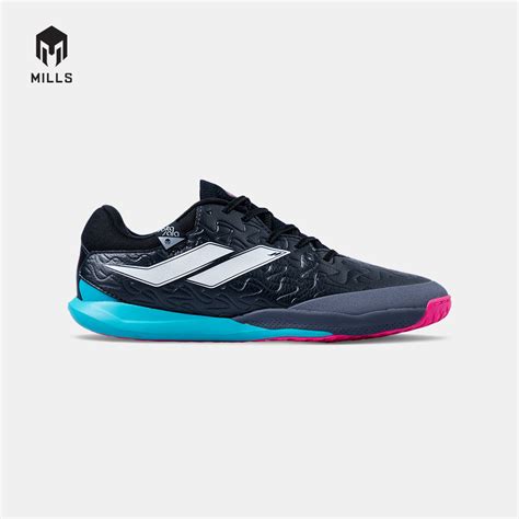 MILLS SEPATU FUTSAL VOLTASALA APEX M2 ELITE BLACK/CYAN/MAGENTA 9503007