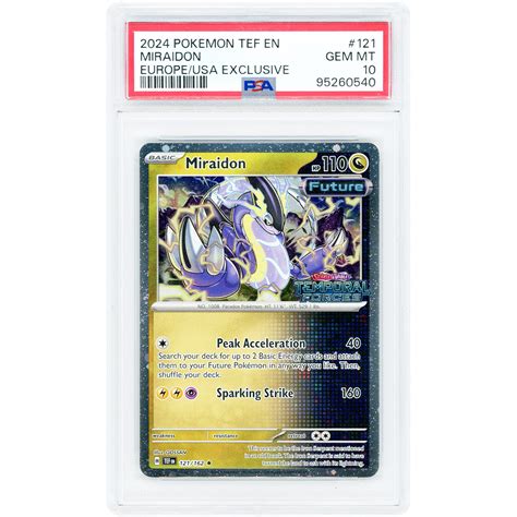 Miraidon Pokemon Card