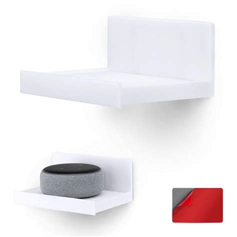 Universal Wide Floating Shelf, Screwless Mount Holder for Security ...