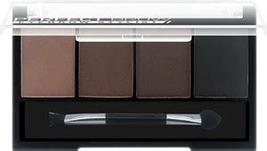 Facejewel Perfect Brow Eyebrow Stylist 4-Shade Brow Powder Palette With ...