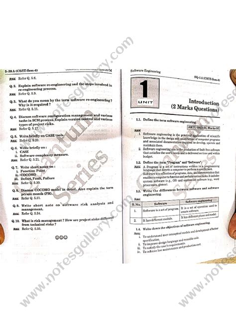 MOCOM A SPM Software Engineering Notes: Key Concepts & Q&A - Studocu