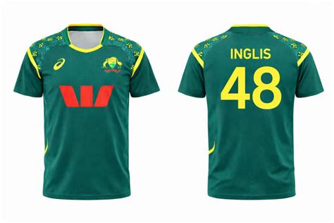 Xavier Bartlett Australia Cricket T20 Men's 25/26 Replica Jersey ...