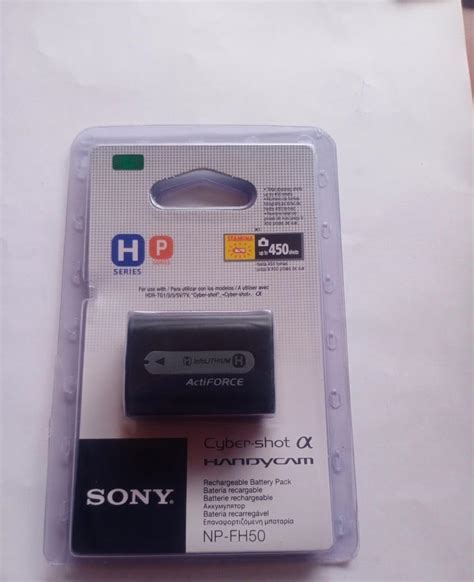 Buy MICROUSB use with Sony NP-FH50 900mAh 3.6V Lithium-Ion Rechargeable ...