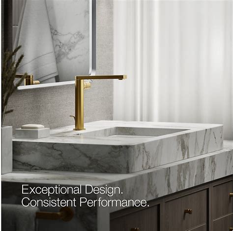 73159-7-2MB Composed™ Tall Single-Handle Bathroom Sink Faucet by Kohler ...