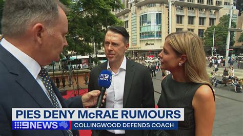 McRae lifts lid on team talk that addressed marriage rumours