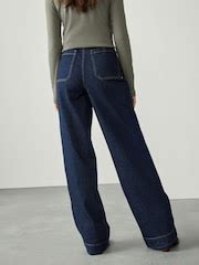 Buy Rinse Blue N Premium High Rise Patch Pocket Comfort Stretch Wide ...