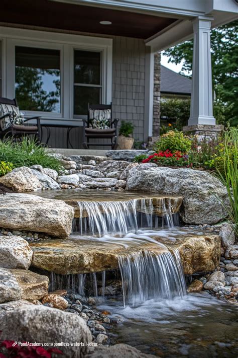 Pin by Katie Graf on Backyard ideas | Waterfalls backyard, Garden pond ...