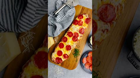 Turn garlic bread into French bread pizza night! #pizzalover