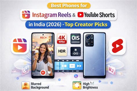 Best Phones for Instagram Reels & YouTube Shorts in India (2026) – Top ...