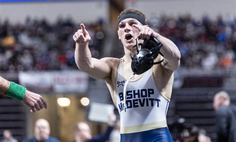 Bishop McDevitt wrestler Camden Baum makes his college pick - pennlive.com