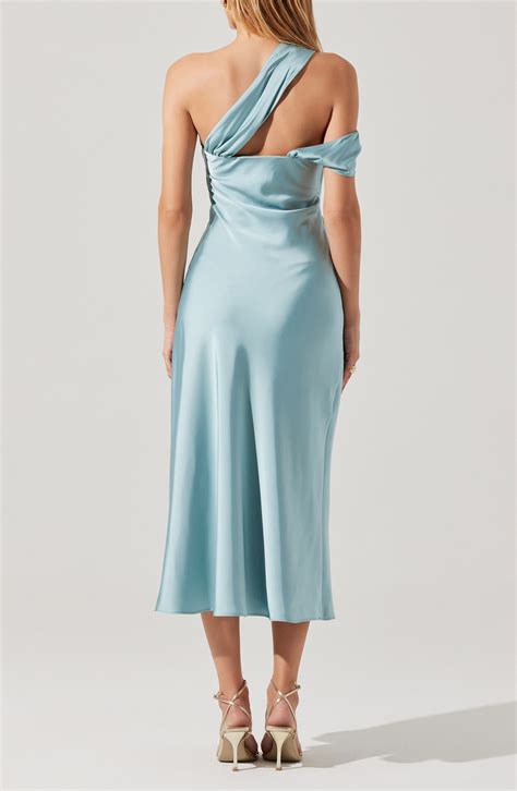 ASTR the Label Cersei Satin Midi Dress | Nordstromrack