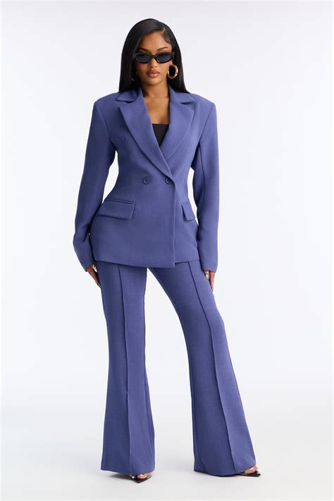 Jessica Double Breasted Blazer - Navy | Fashion Nova