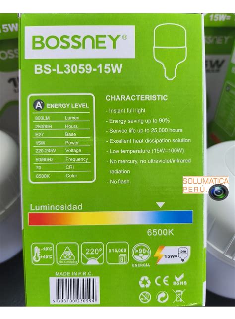 ️ Foco Led - 15W 220V Bajo Consumo Luz Blanca - Pack 2 Unidades ...