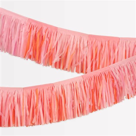 Meri Meri Fringe Happy Birthday Banner (Pack of 1), 11.5' Birthday ...