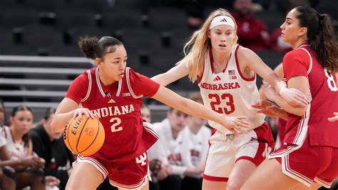 Indiana vs Nebraska women's basketball score today in Big Ten tournament