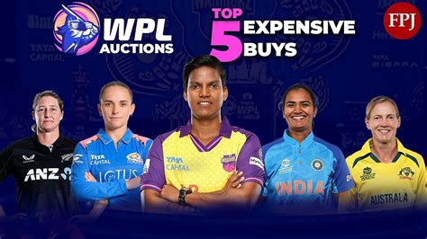 WPL Auction 2026: Top 5 Most Expensive Players Bought In Auction Ft ...