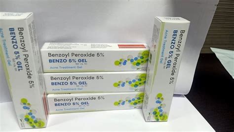 BENZO 5% Benzoyl Peroxide Gel 5% (30 gm) at ₹ 235/piece in Nagpur | ID ...