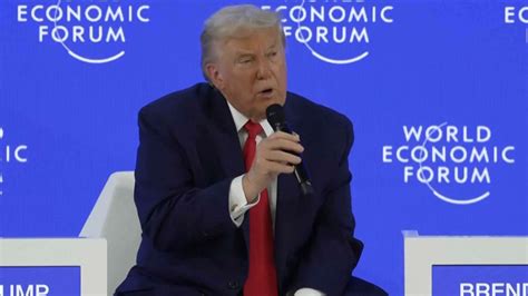 Trump at Davos: 'NATO allies must defend their own territory'