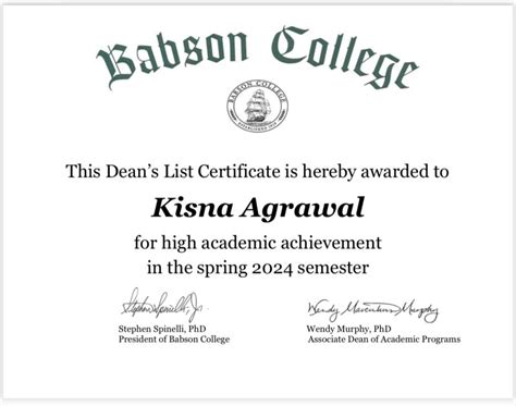Thrilled to share a small milestone from my journey at Babson College ...