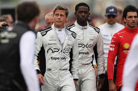Brad Pitt’s 'F1' Character Collapses at Las Vegas Grand Prix