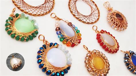 3 pendant patterns using the same technique #jewelry #diy #ideas ...