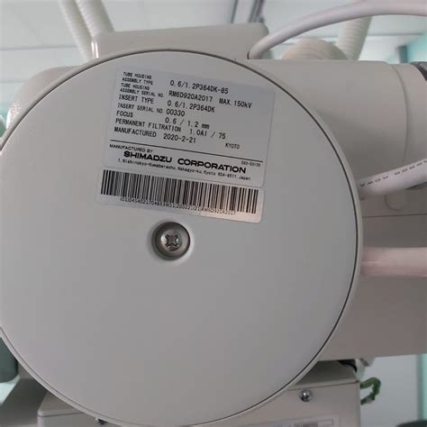 Shimadzu Radspeed Analogue X-Ray 2005 (2020 TUBE) | British Medical Auctions