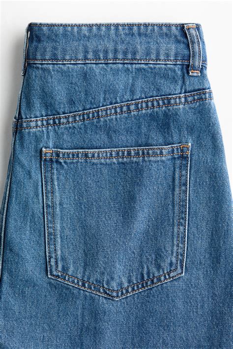 A-line denim skirt - Denim blue - Ladies | H&M IN