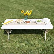 Image result for Plastic Outdoor Dining Table