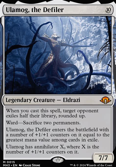 Eldrazi commander (Commander / EDH MTG Deck)
