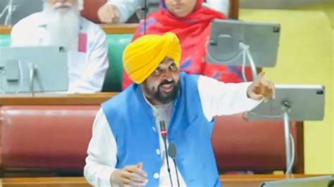 Punjab oppn alleges CM Mann was drunk in assembly, demands alcohol test