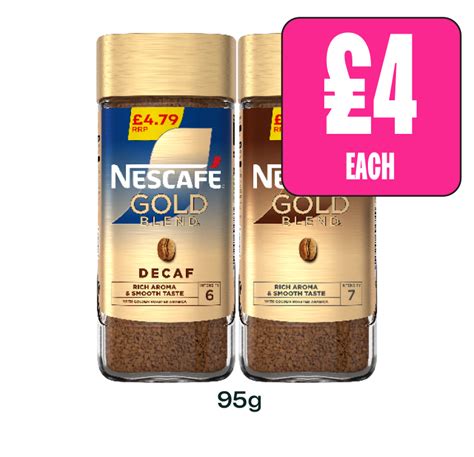 Nescafe Gold Blend, Decaf - Now Only £4 at Budgens | Budgens.co.uk