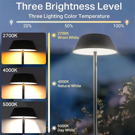 Solar Floor Lamp Outdoor