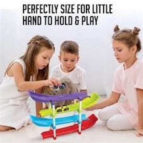 BHVMEY Toddler Ramp Track Racing Toy with Multiple Levels - Toddler ...