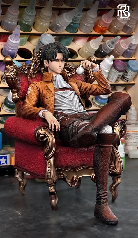 【Pre-sale】1/6 Scale Levi Drinking Tea-ReBorn Studio - weareanimecollectors