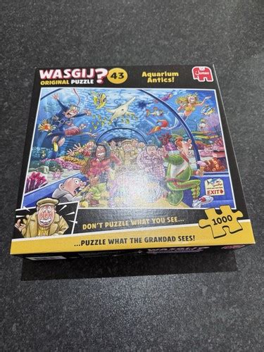 Jumbo Retro Wasgij Destiny 4 The Wasgij Games Jigsaw 1000 Pieces (19178 ...