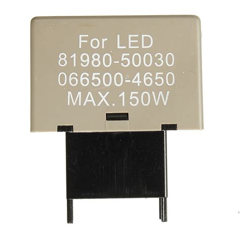 BQBQERT Led Flasher Relays 8 Pin Turn Relays Flasher Relays for Led ...