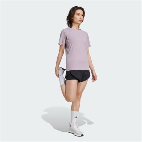 adidas Designed For Training Go To Tee - Purple | adidas India