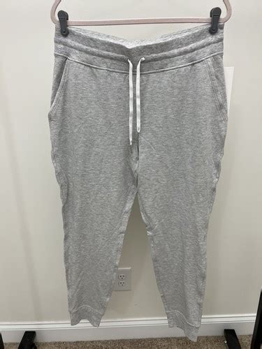 NWT Size 12 LULULEMON WARM DOWN HR JOGGER *MODAL Grey HCUG | eBay