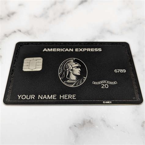 Original Hybrid Amex Centurion Card - Lion Card