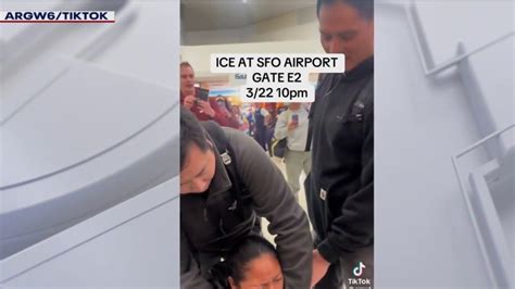 Video shows ICE arrest woman, daughter at San Francisco airport | KTVU ...