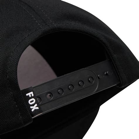 Fox Youth Icon Snapback Hat Black
