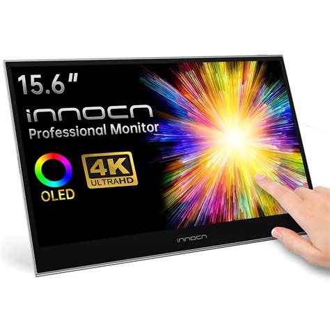 INNOCN 15.6" OLED 4K Portable Monitor with Touchscreen, Computers ...
