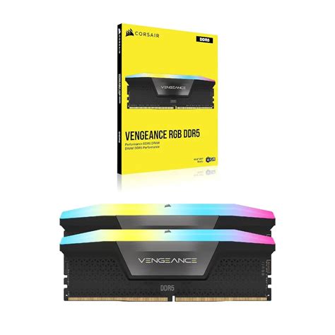 Corsair Vengeance RGB 96GB DDR5 5600MHz CL40 Desktop Memory Kit ...