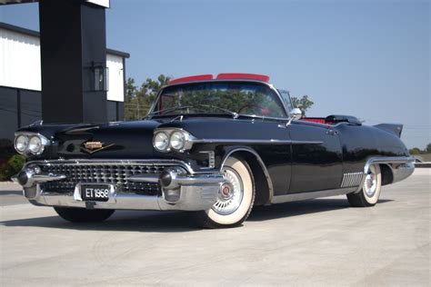 1958 Cadillac Eldorado Biarritz Convertible - Black (7604)