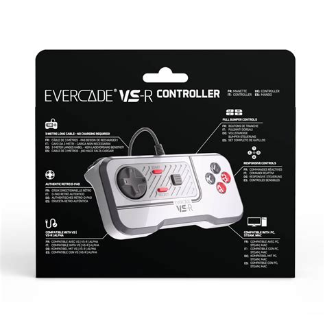 Funstock.co.uk Evercade VS-R Wired Controller - Classic Retro - Shop
