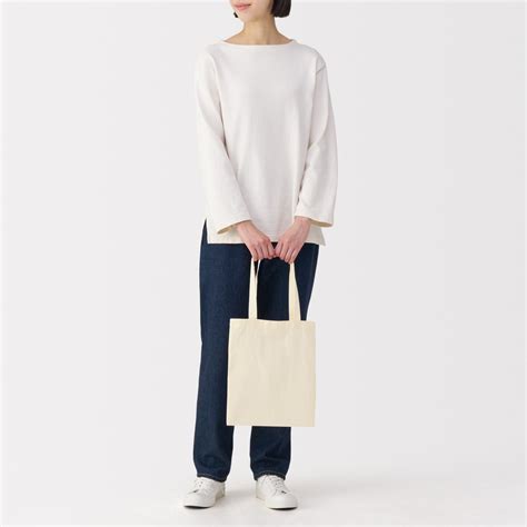 Cotton My Bag Small B5 | Reusable Shopping Bag | MUJI USA