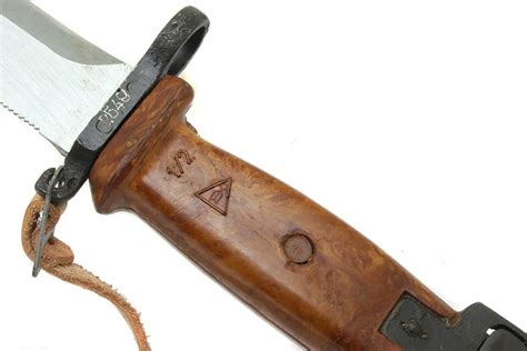 AK-47 Romanian Bayonet, Type 2, Complete With Scabbard, Frog, and Strap ...