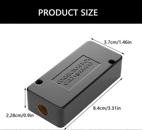 Performance CAT7 Ethernet Cable Connector and Shielded Junction Box ...